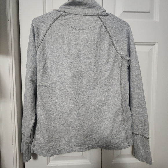 Eddie Bauer Outdoor Gray Full-Zip Jacket Size Small - Picture 4 of 7